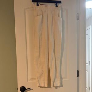 a new day Cream Textured Fabric